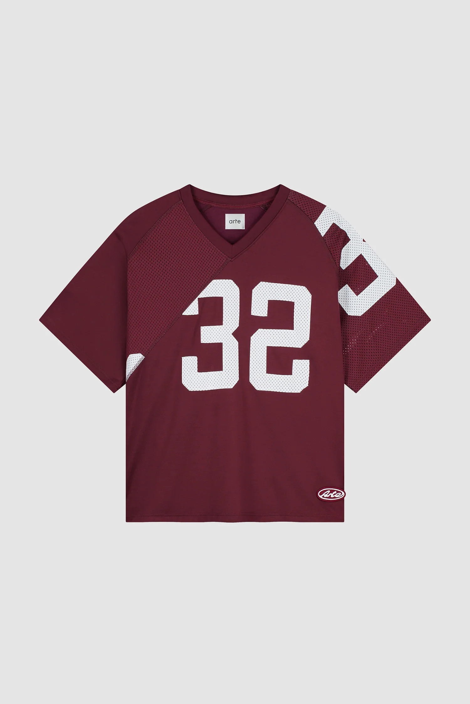 32 Jersey - White/Bordeaux - Image 10