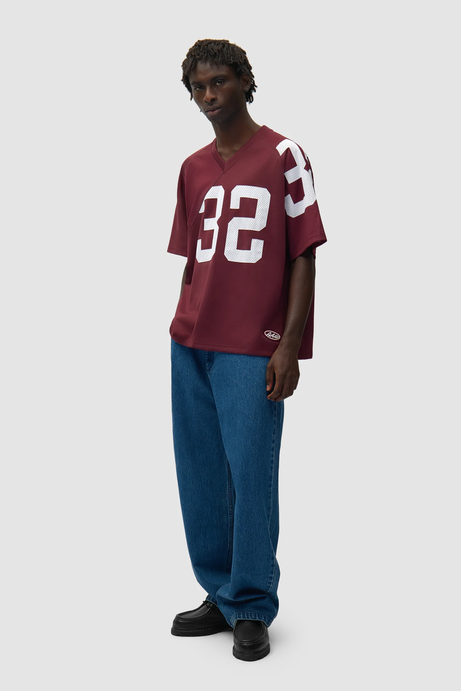 32 Jersey - White/Bordeaux - Image 5