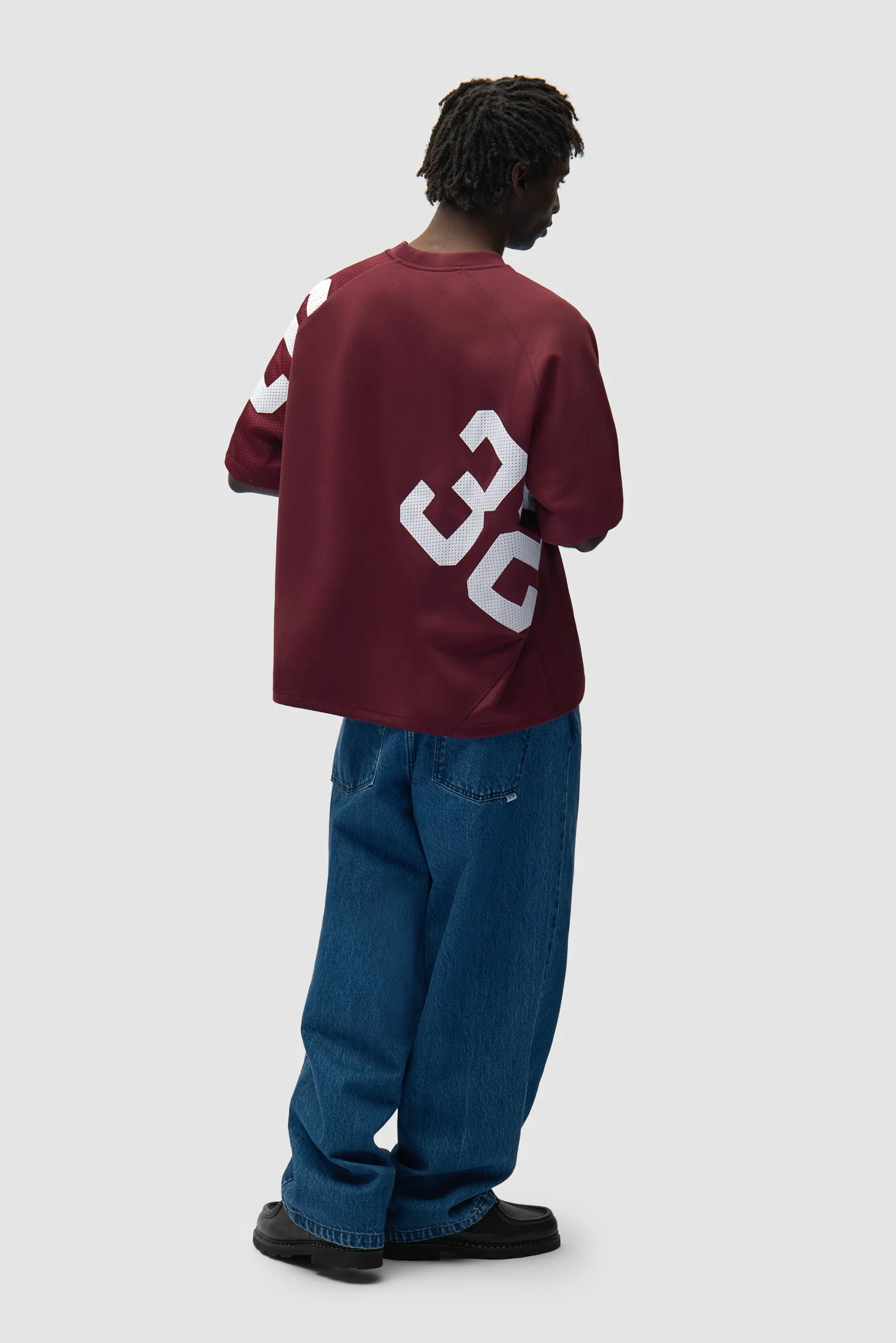 32 Jersey - White/Bordeaux - Image 6
