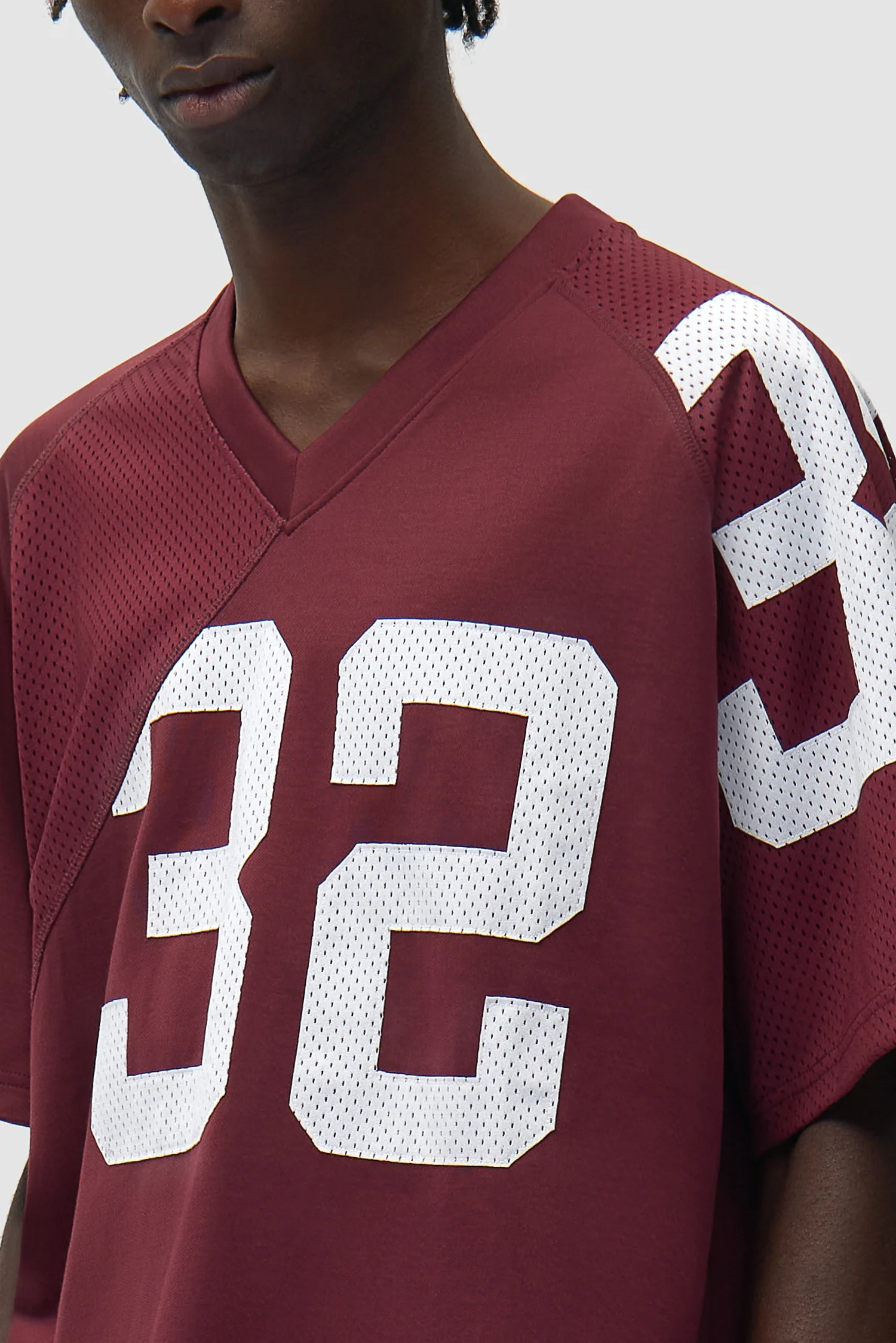 32 Jersey - White/Bordeaux - Image 8