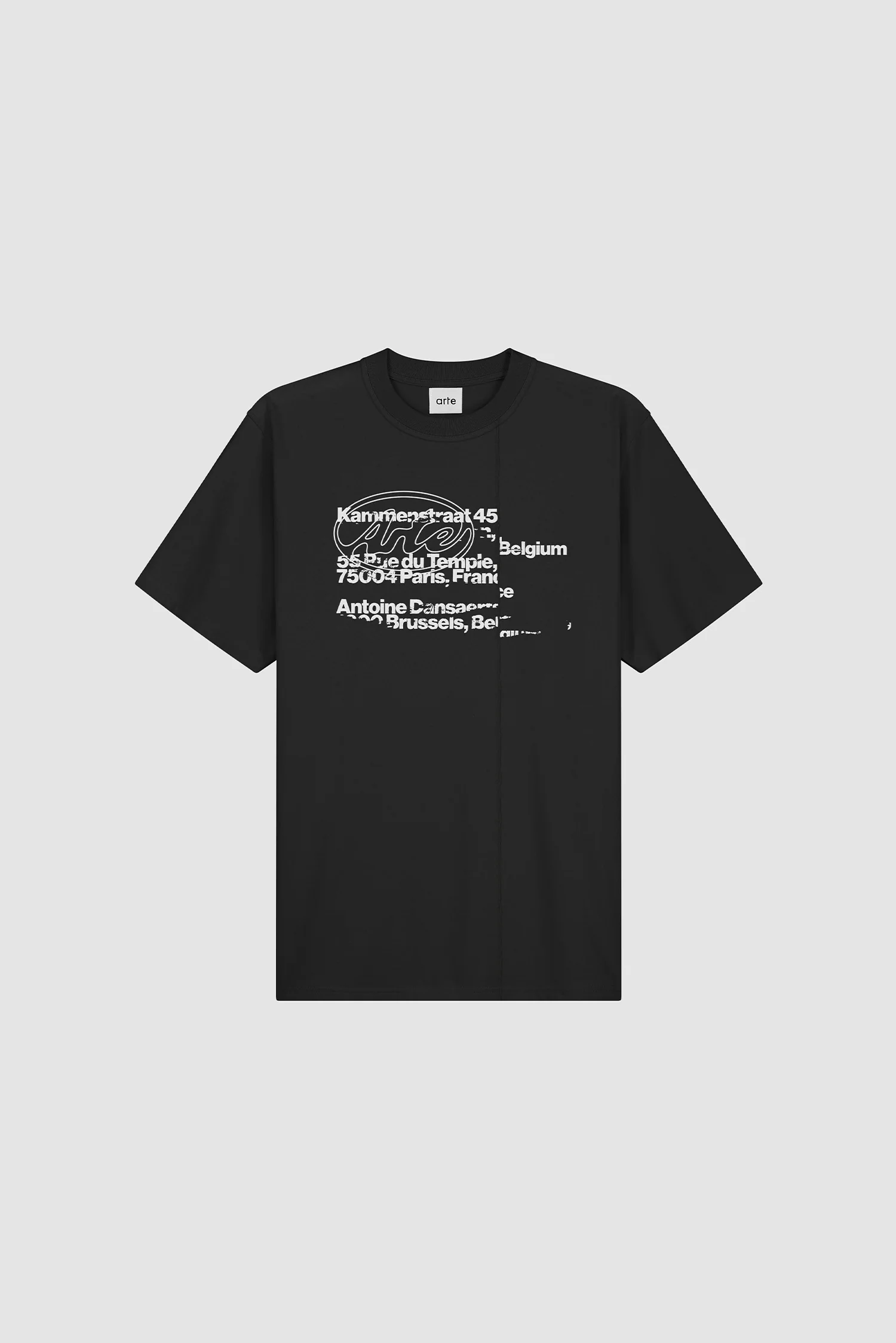 Address T-shirt - Black - Image 9