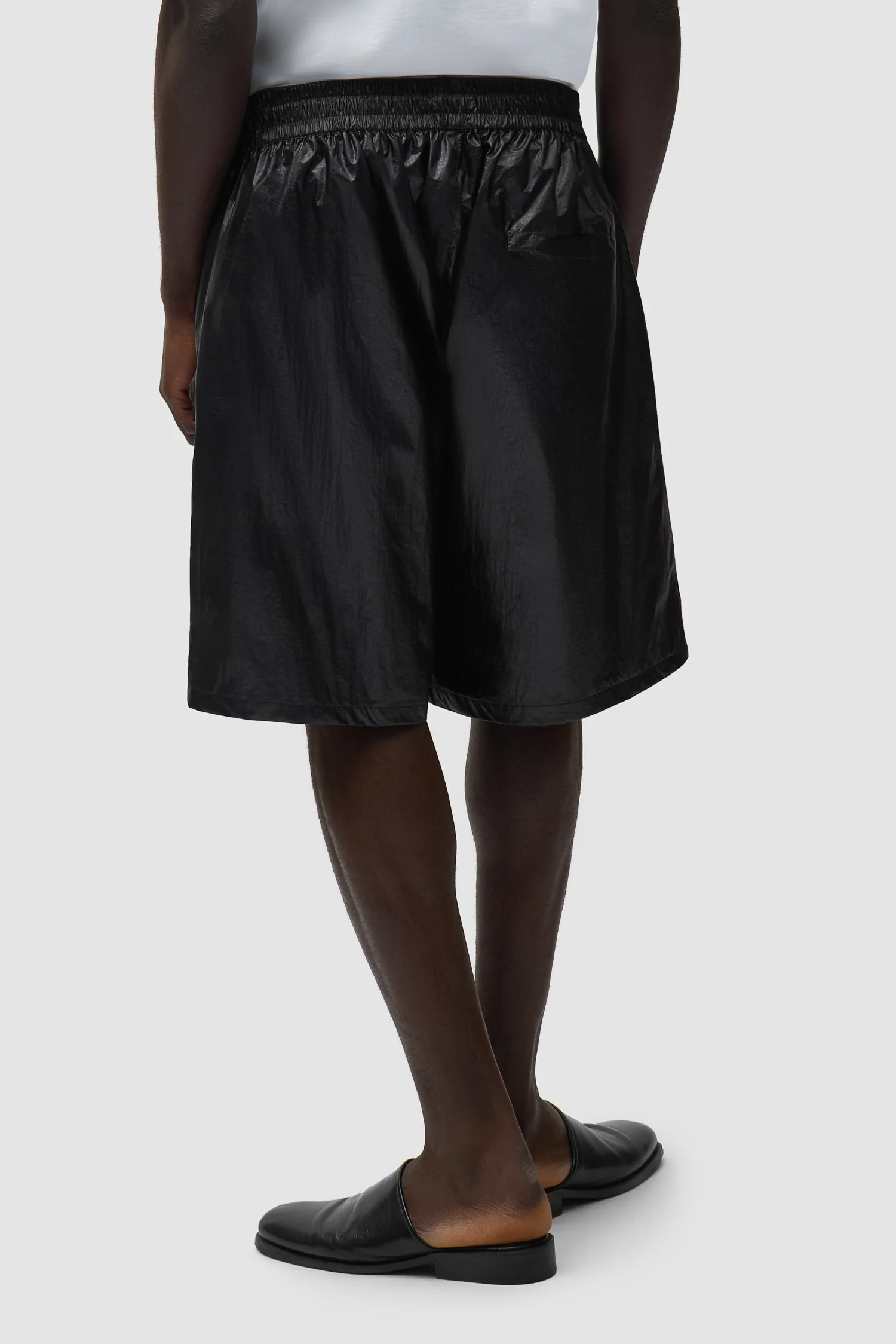 Big Logo Shorts - Black - Image 4