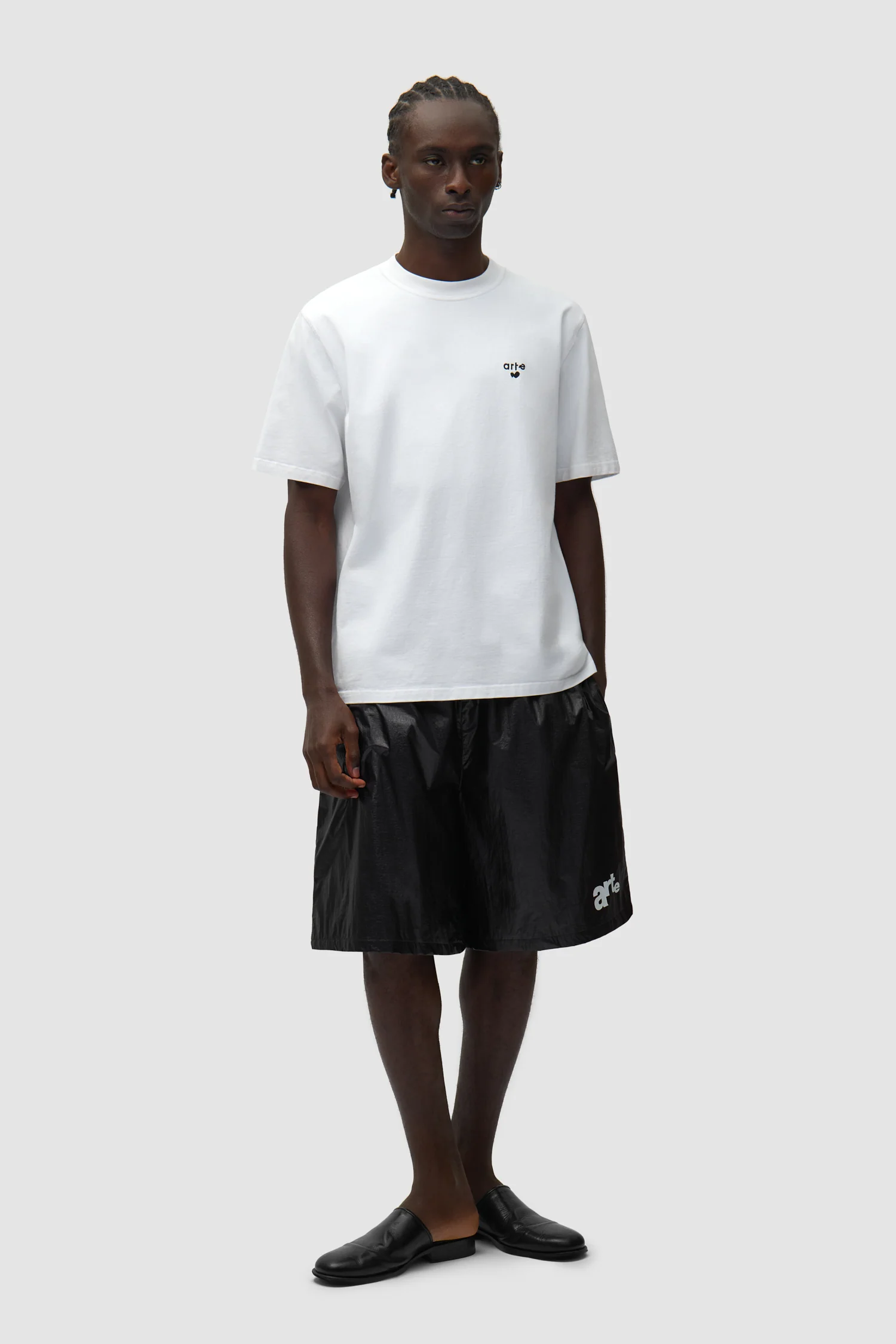 Big Logo Shorts - Black - Image 5