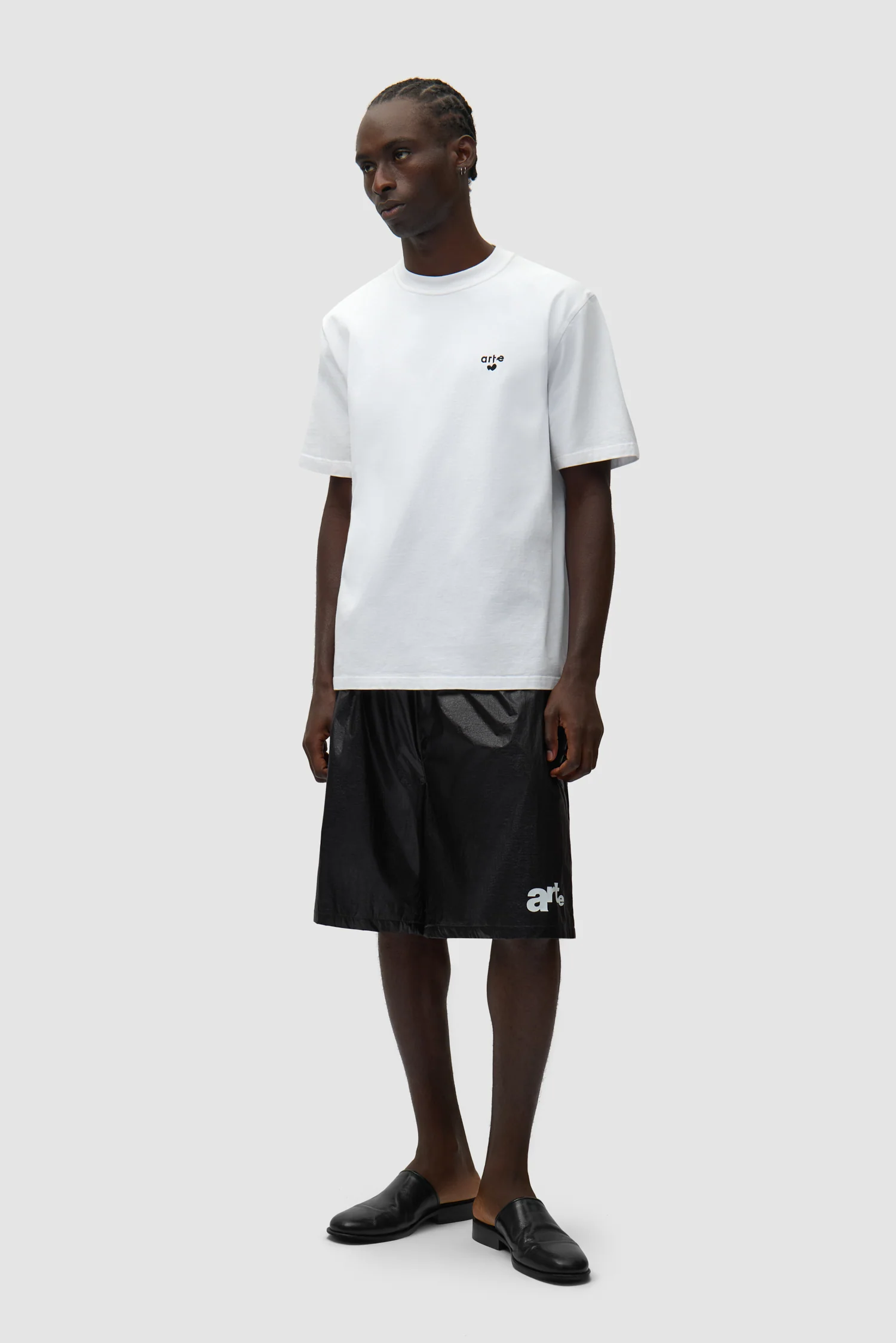 Big Logo Shorts - Black - Image 6