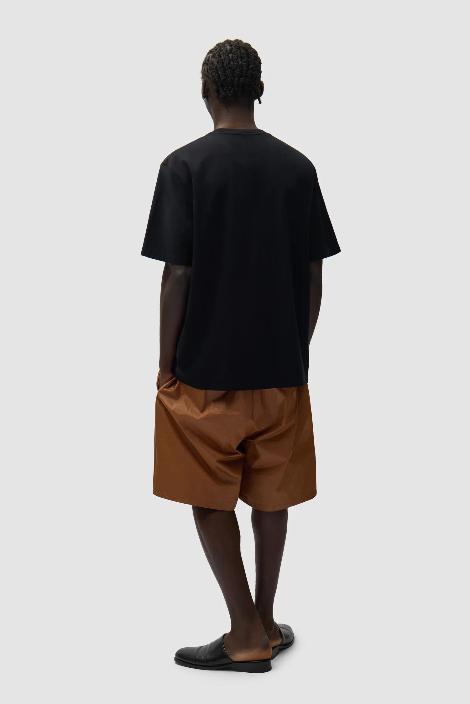 Big Logo Shorts - Orange - Image 7