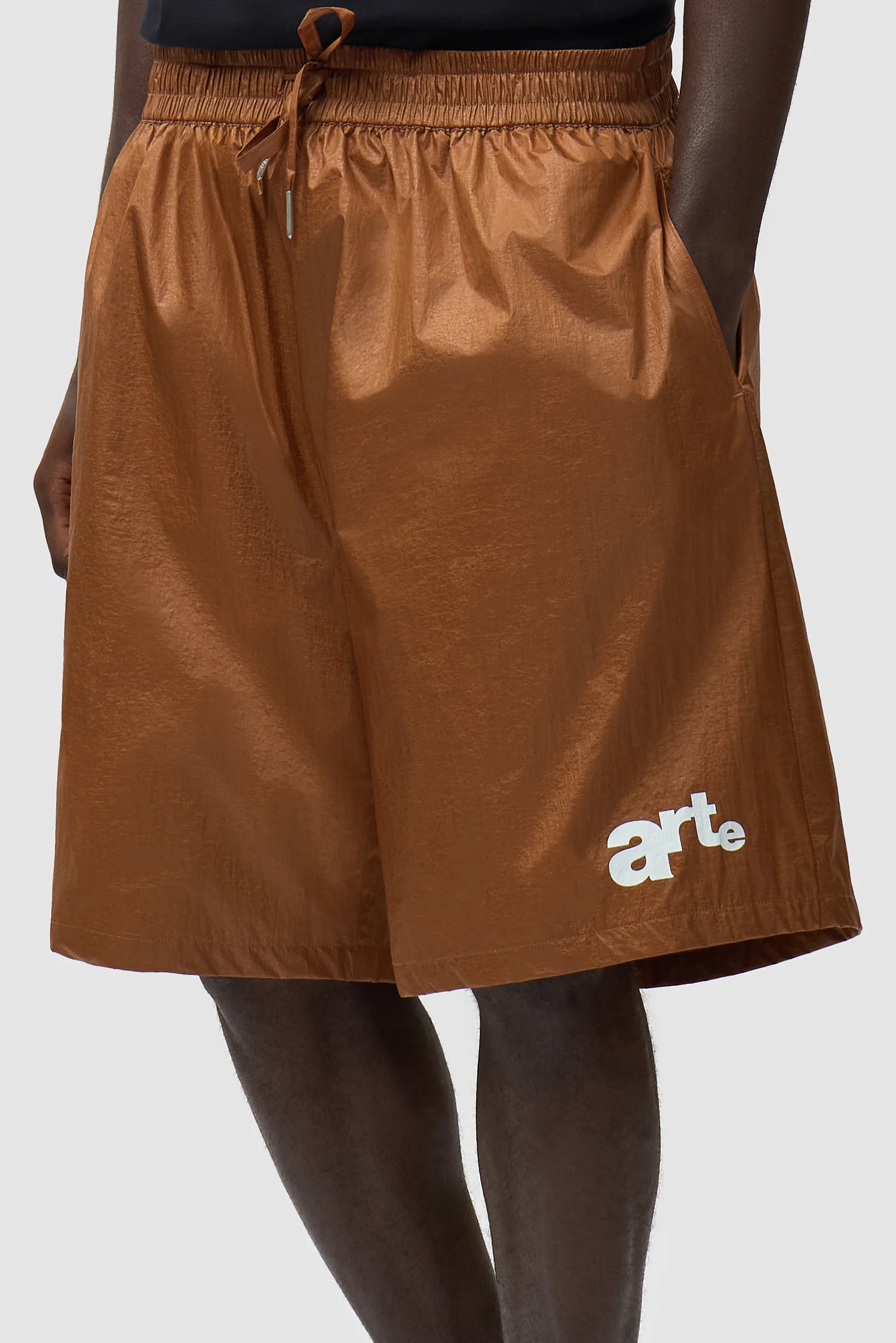 Big Logo Shorts - Orange - Image 8