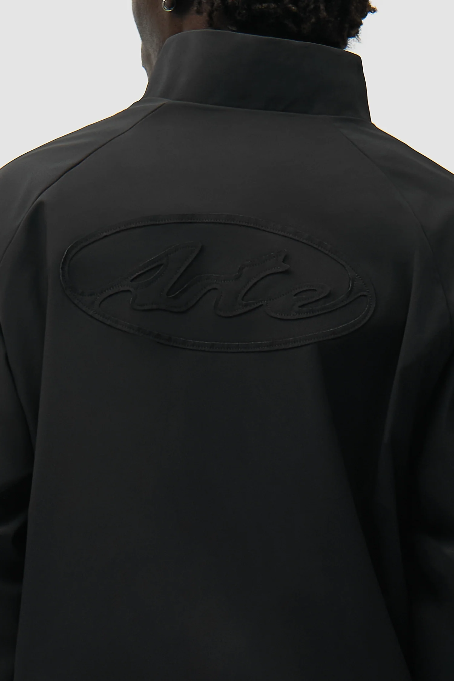 Branded Trackjacket - Black - Image 8