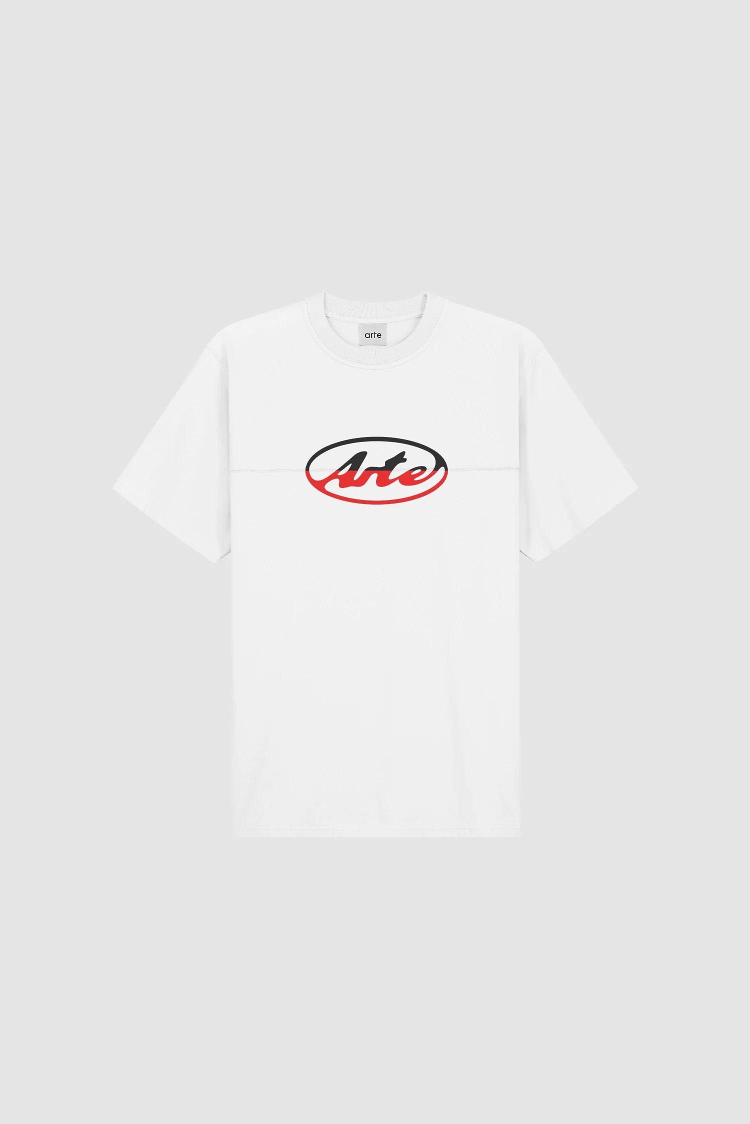 Circle Logo Cut T-shirt - White - Image 9