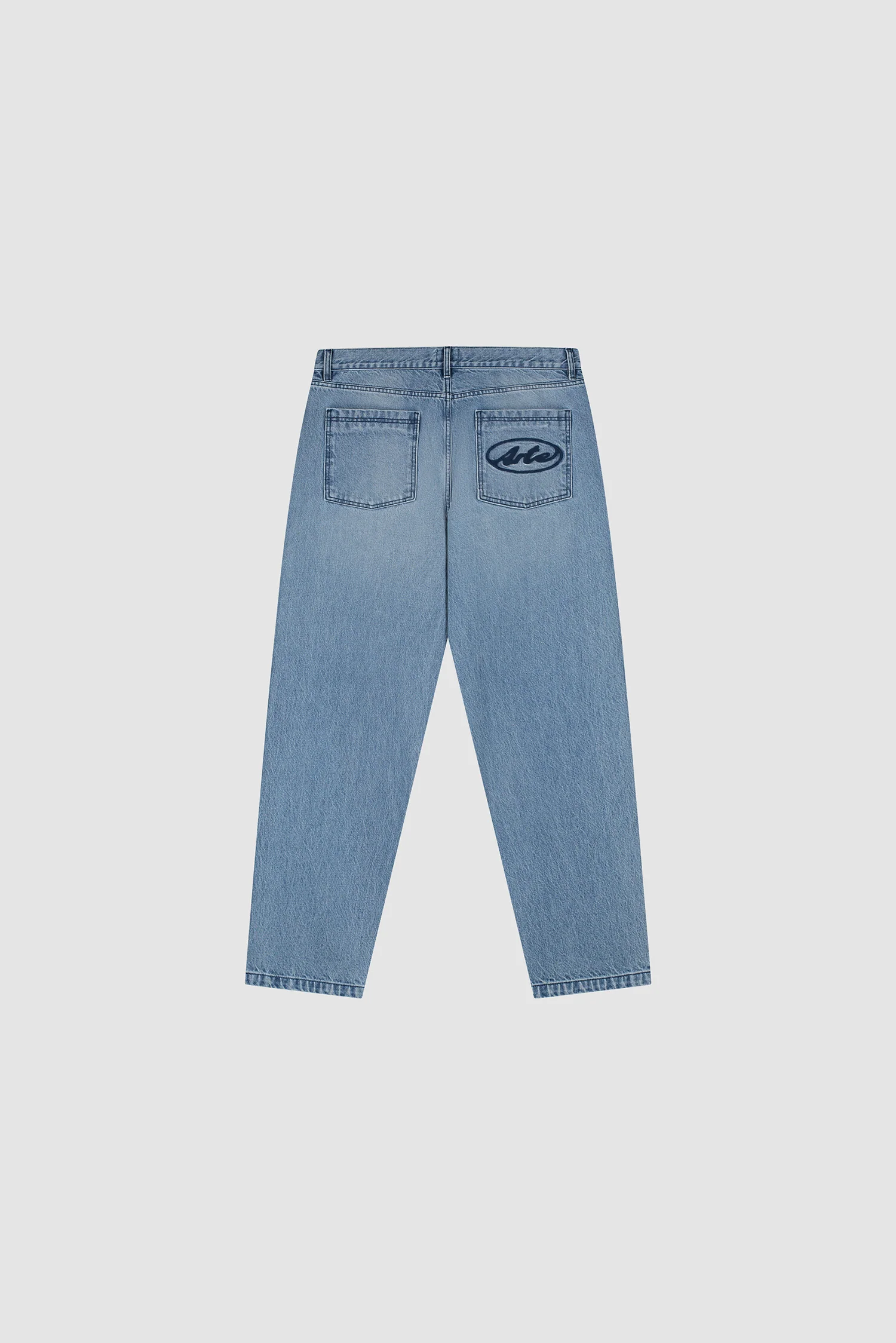 Circle Logo Pocket Pants - Denim Bleach - Image 9