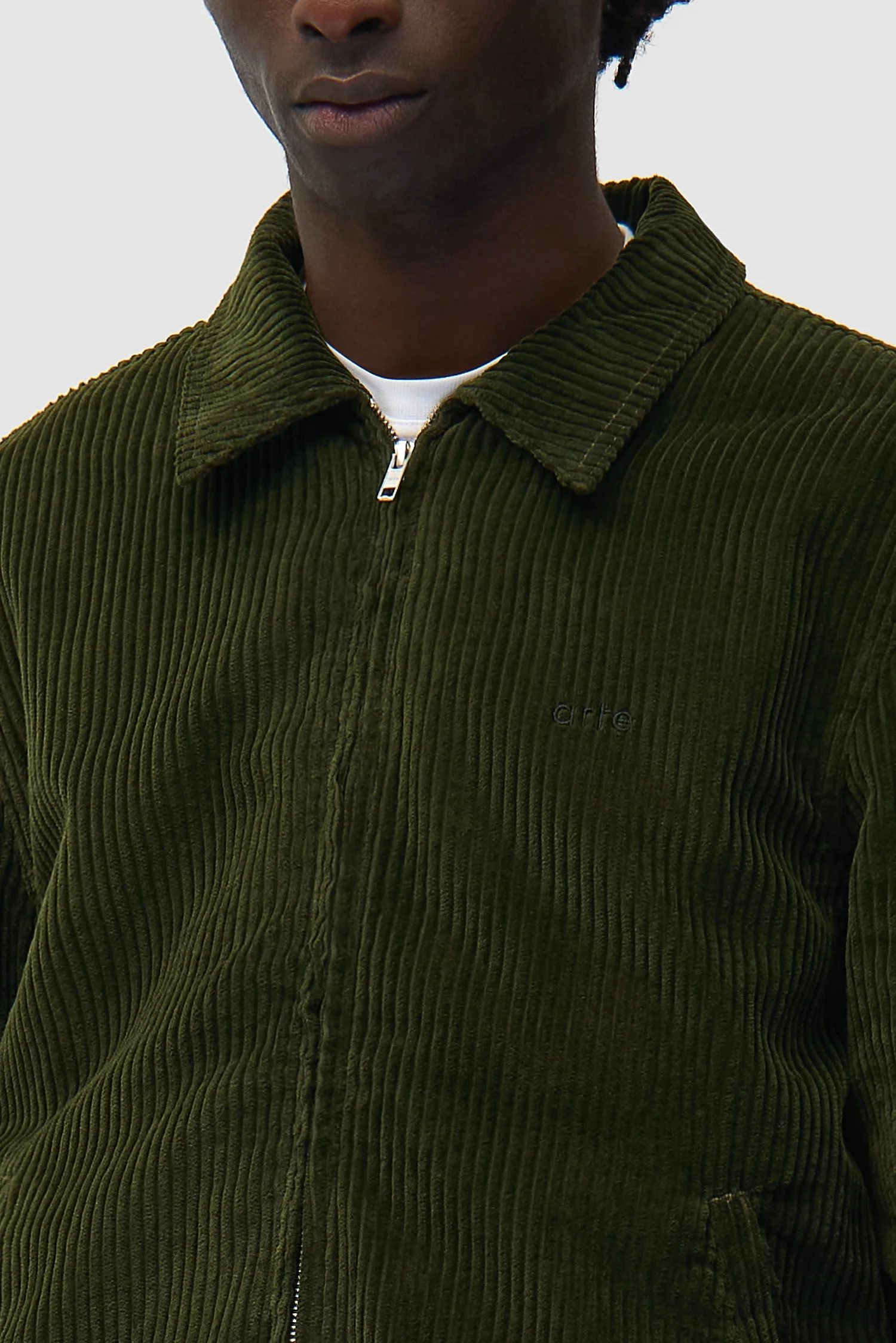Corduroy Jacket - Green - Image 8