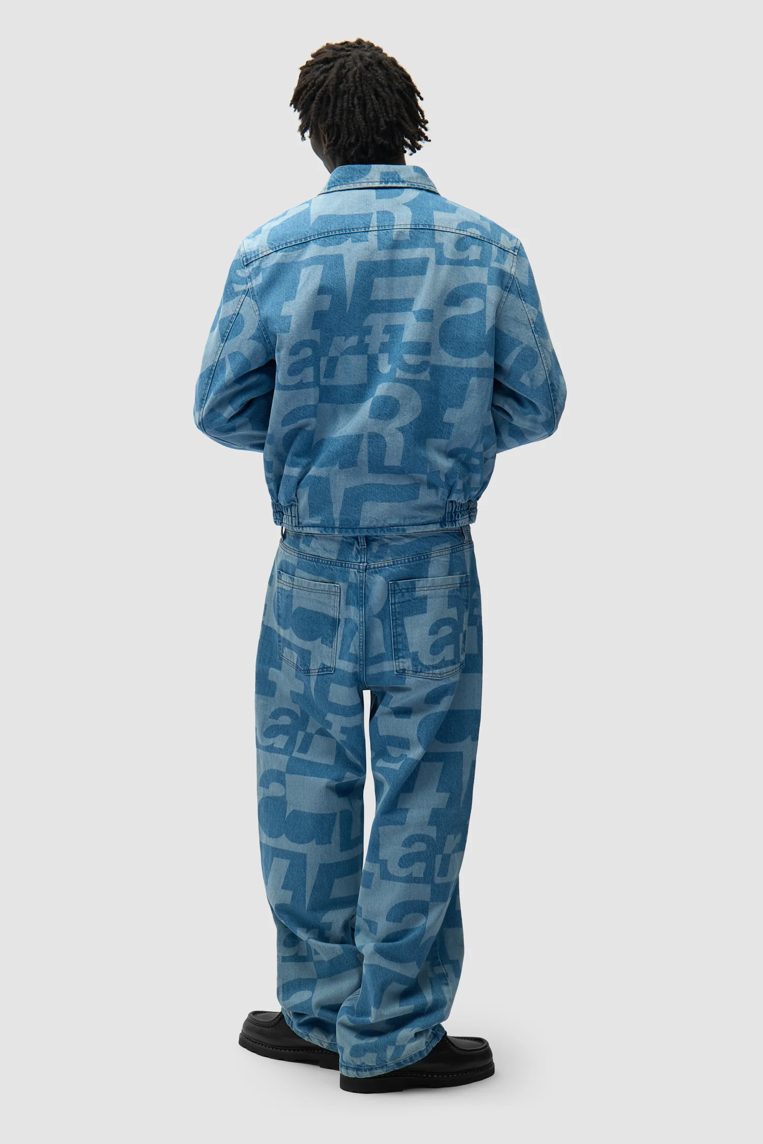 Denim Allover Jacket - Raw Denim - Image 6