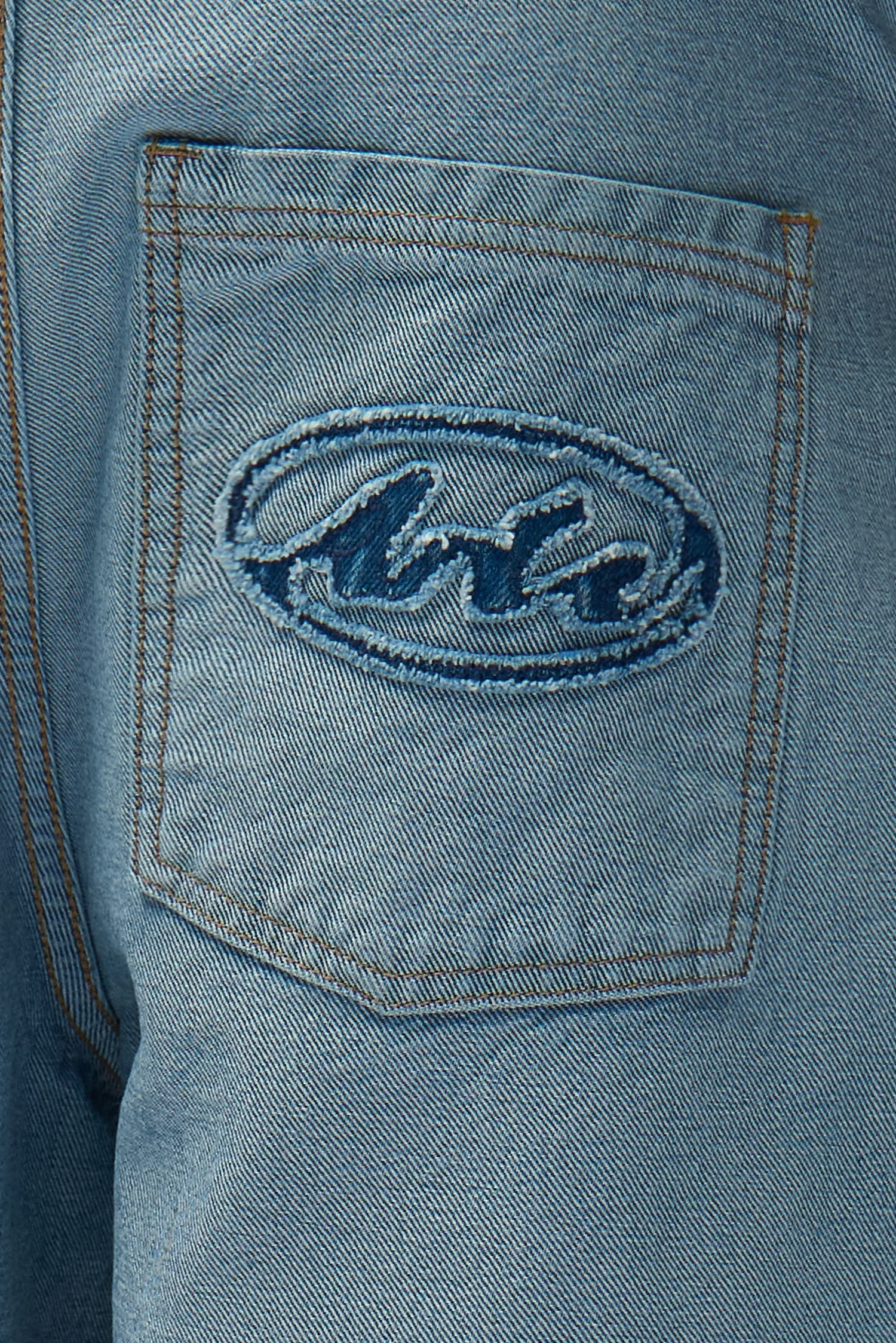 Denim Inside/Out Shorts - Denim Bleach - Image 10