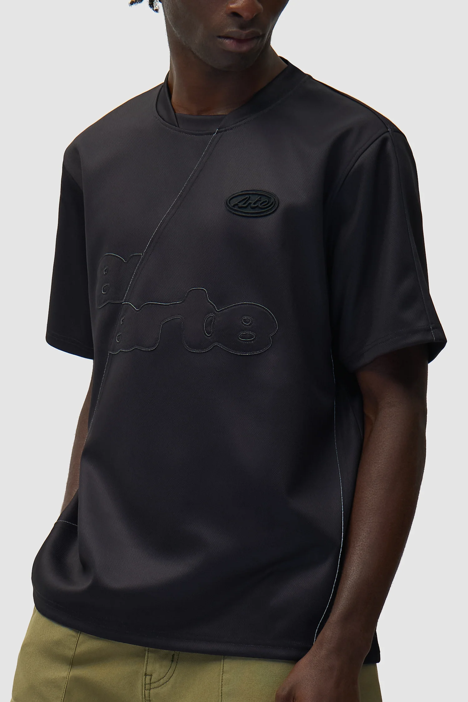 Football T-shirt - Black - Image 7
