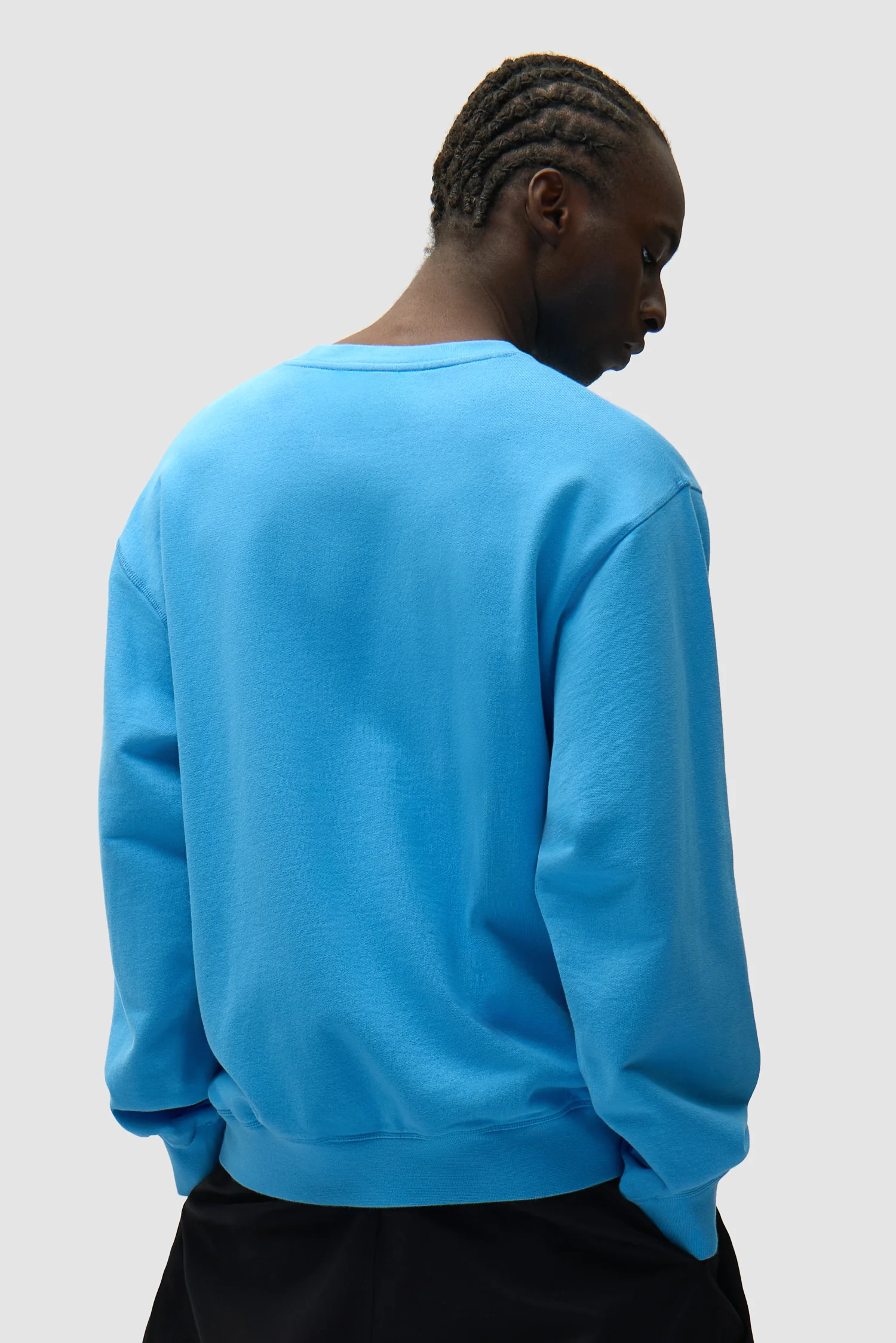 Heart Logo Crewneck - Blue - Image 3