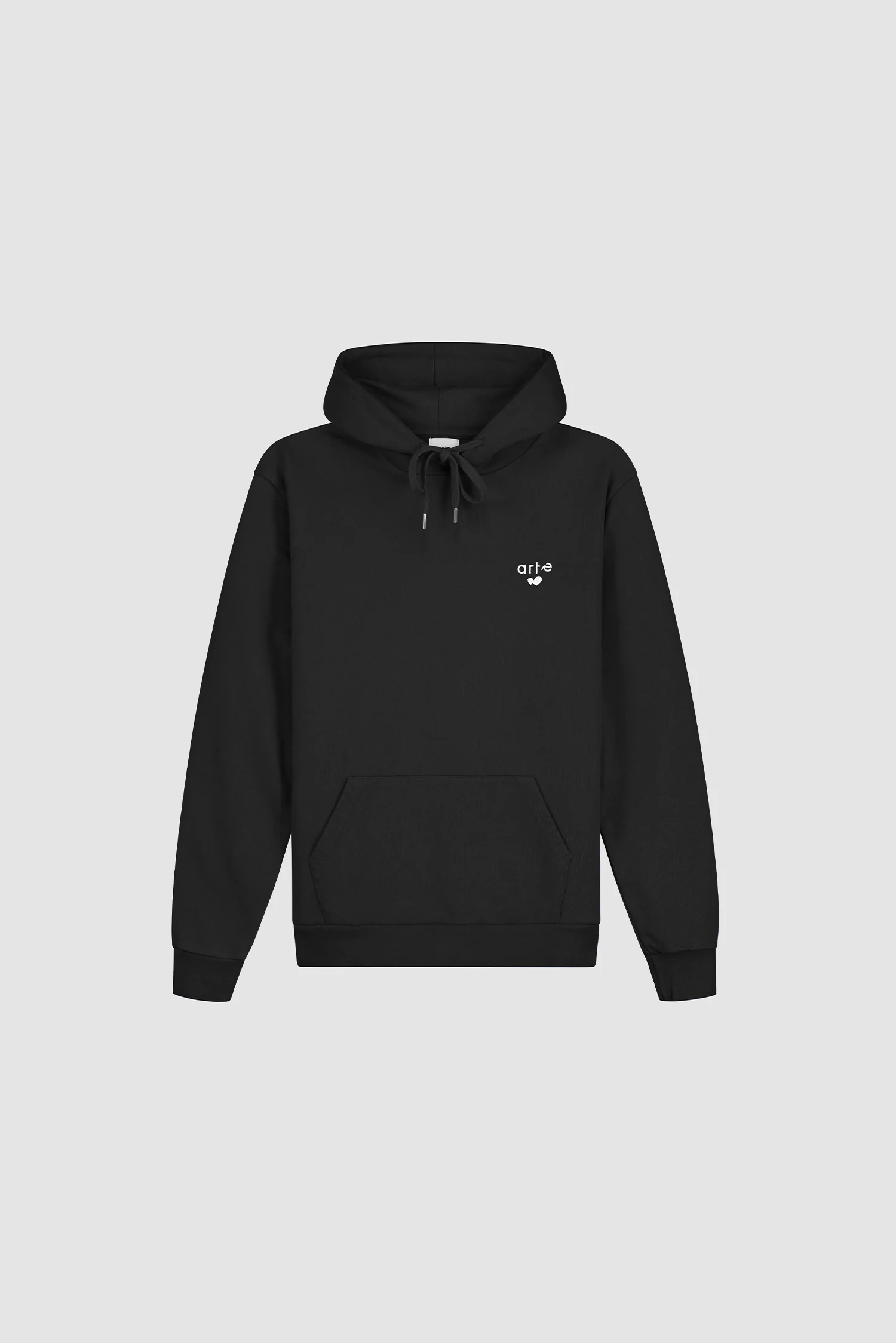 Heart Logo Hoodie - Black - Image 9