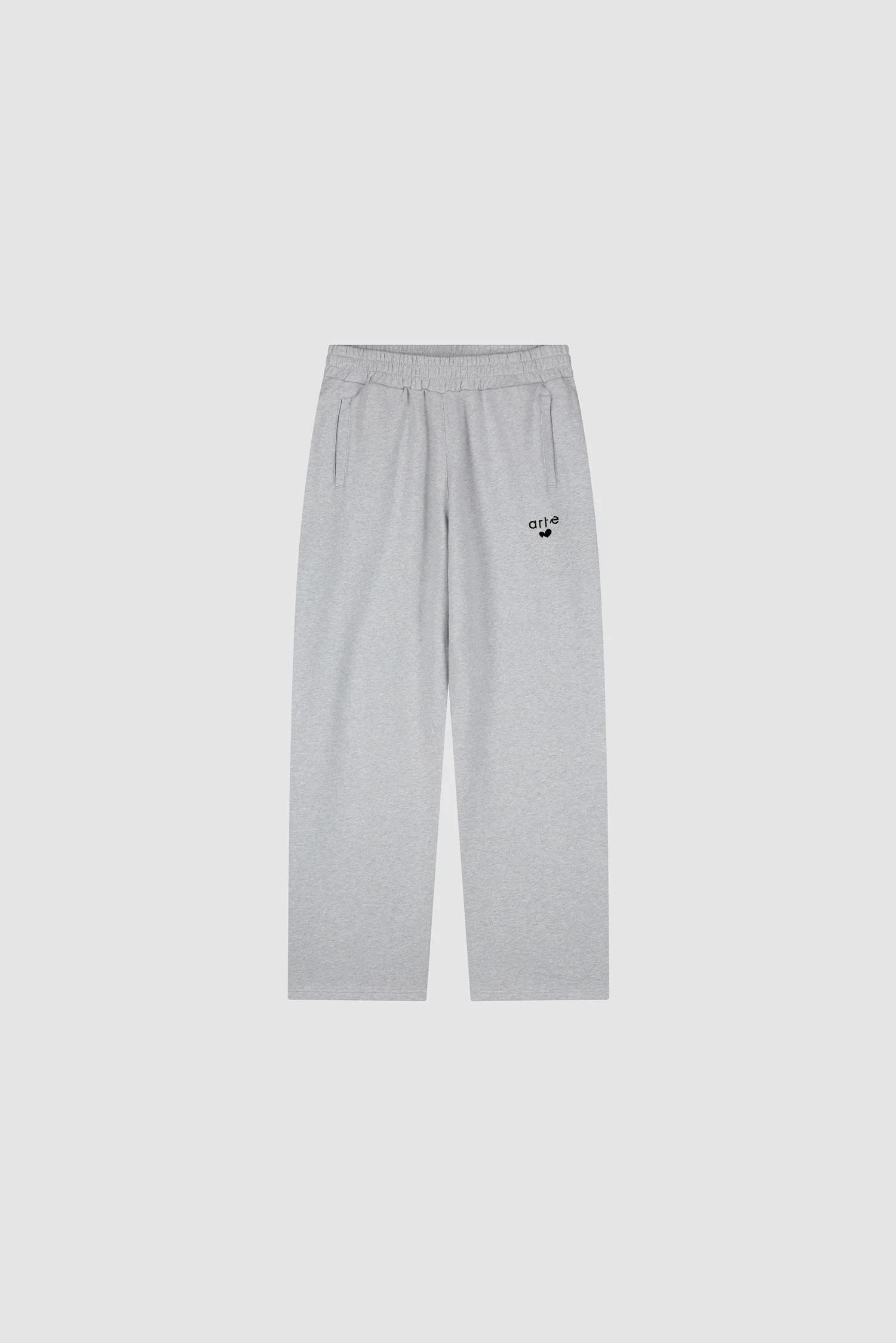 Heart Logo Sweatpants - Grey - Image 9