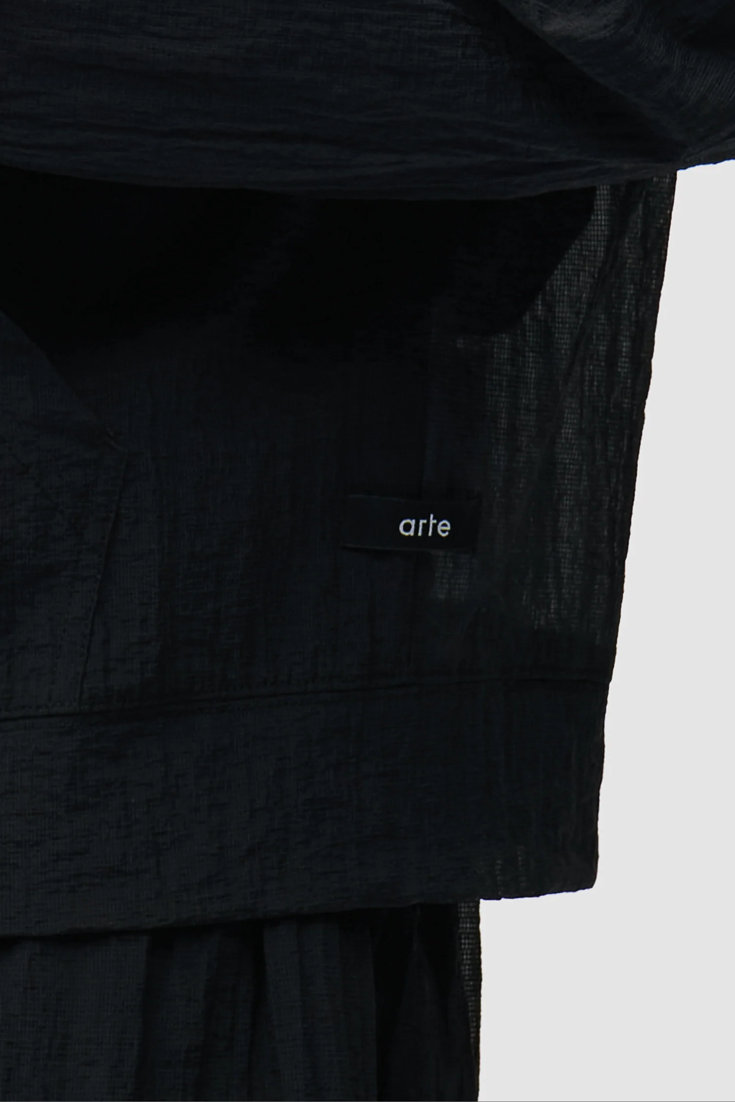 Mesh Jacket - Black - Image 8