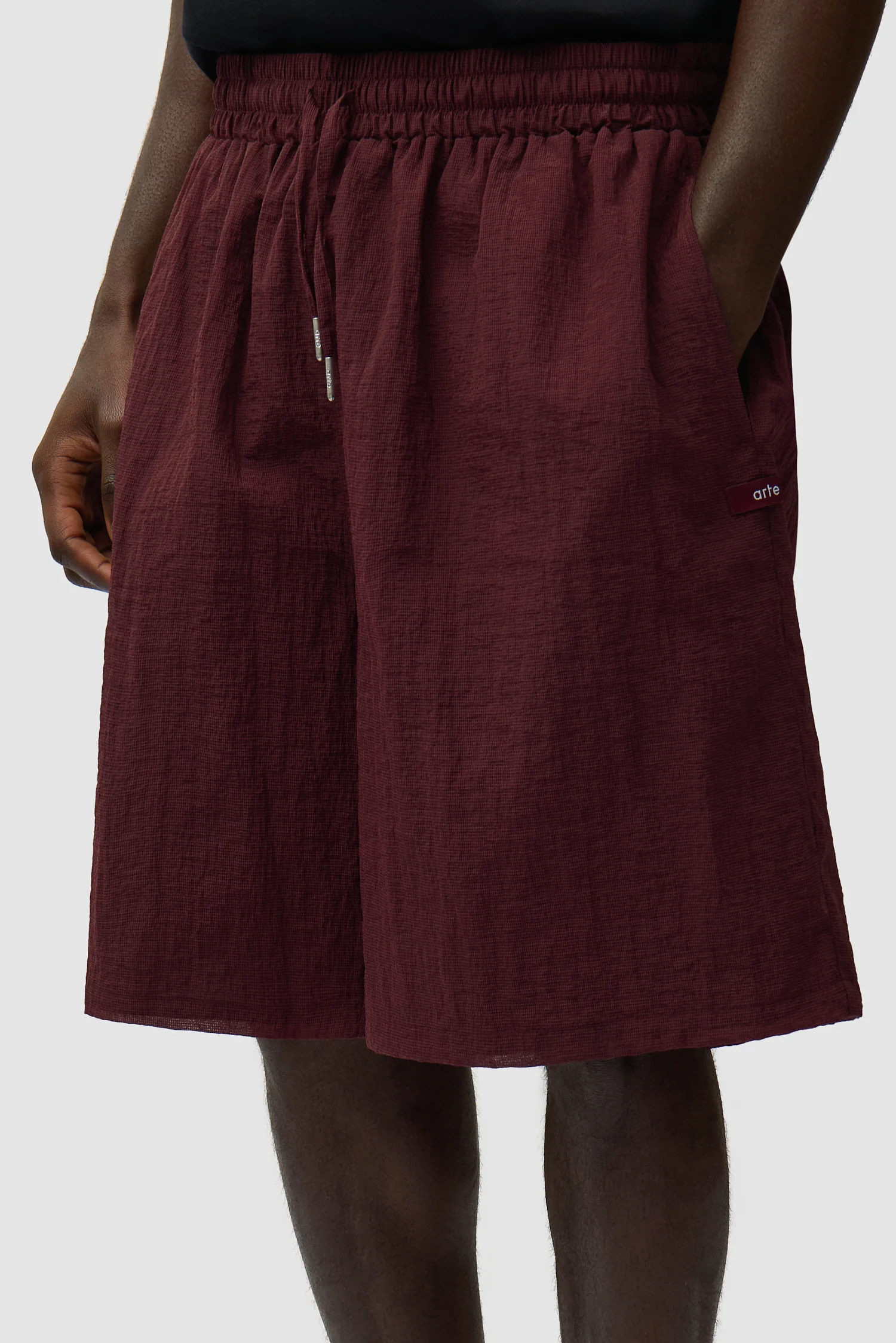 Mesh Shorts - Bordeaux - Image 8