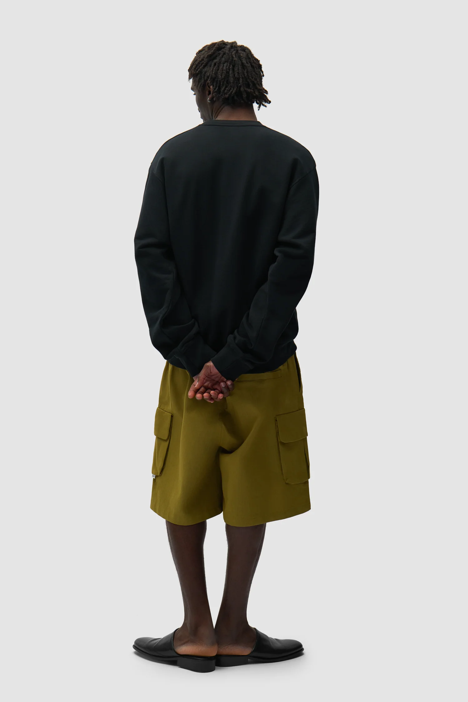 Multi Logo Crewneck - Black - Image 6