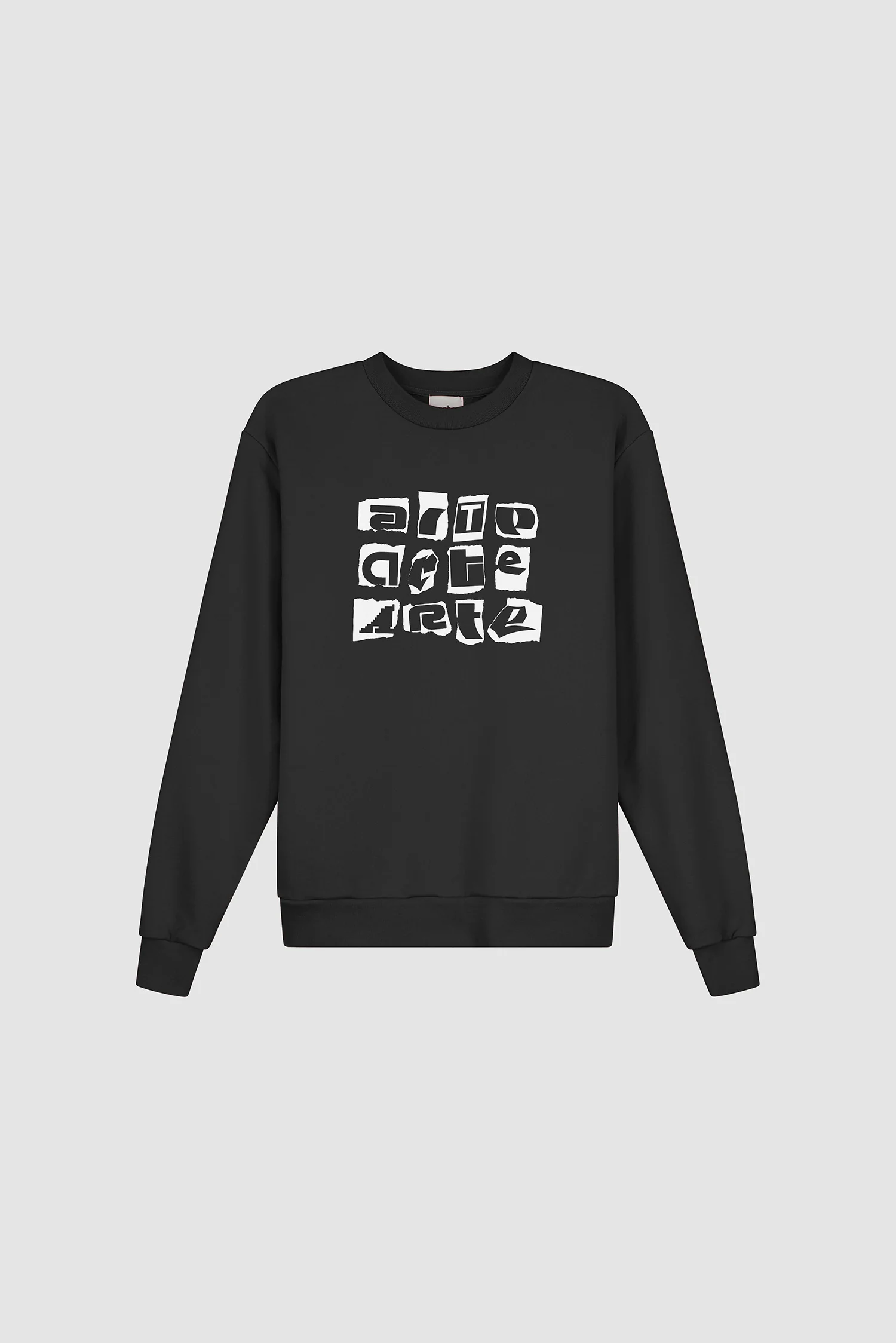 Multi Logo Crewneck - Black - Image 8