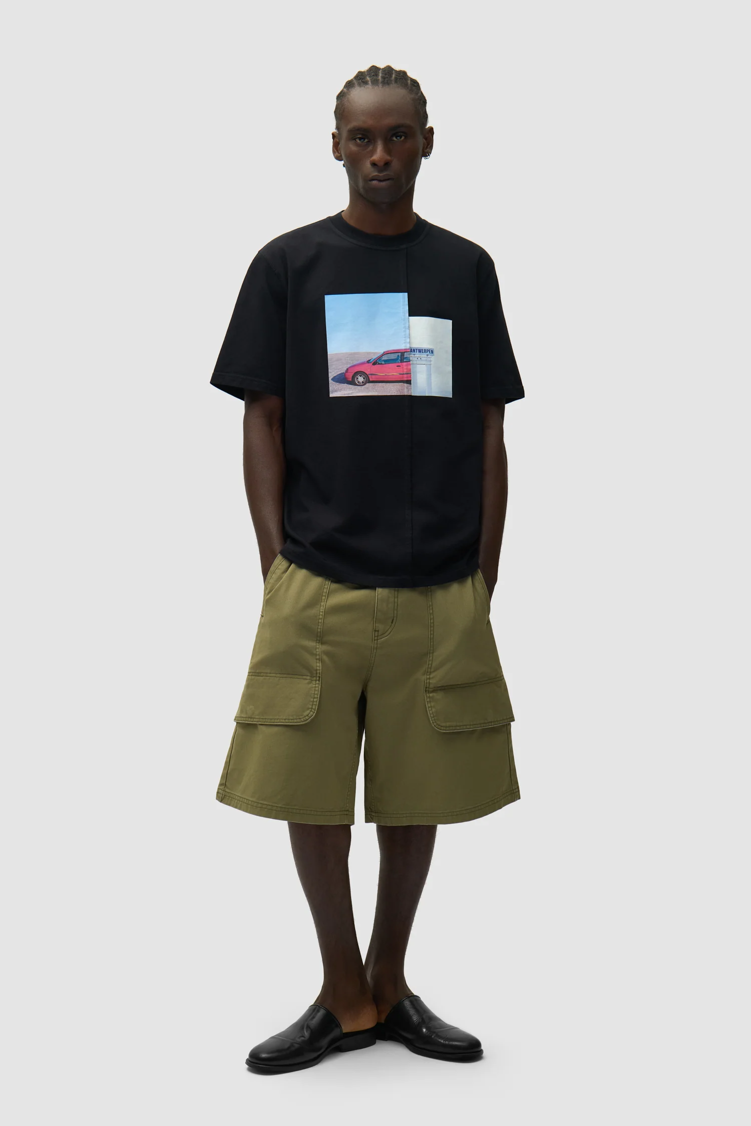 Photo T-shirt - Black - Image 4