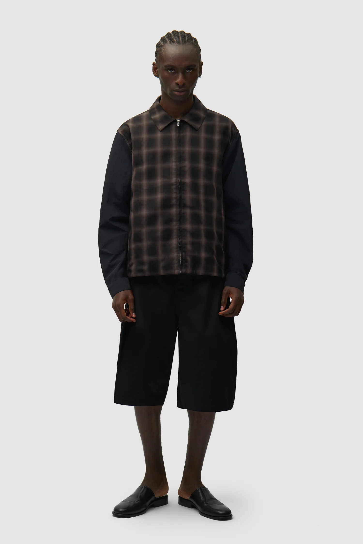 Plaided shirt Jacket - Plaid - Image 5