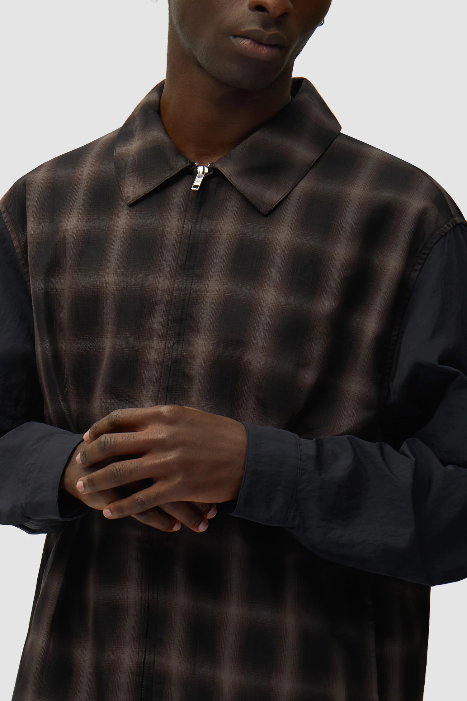 Plaided shirt Jacket - Plaid - Image 8