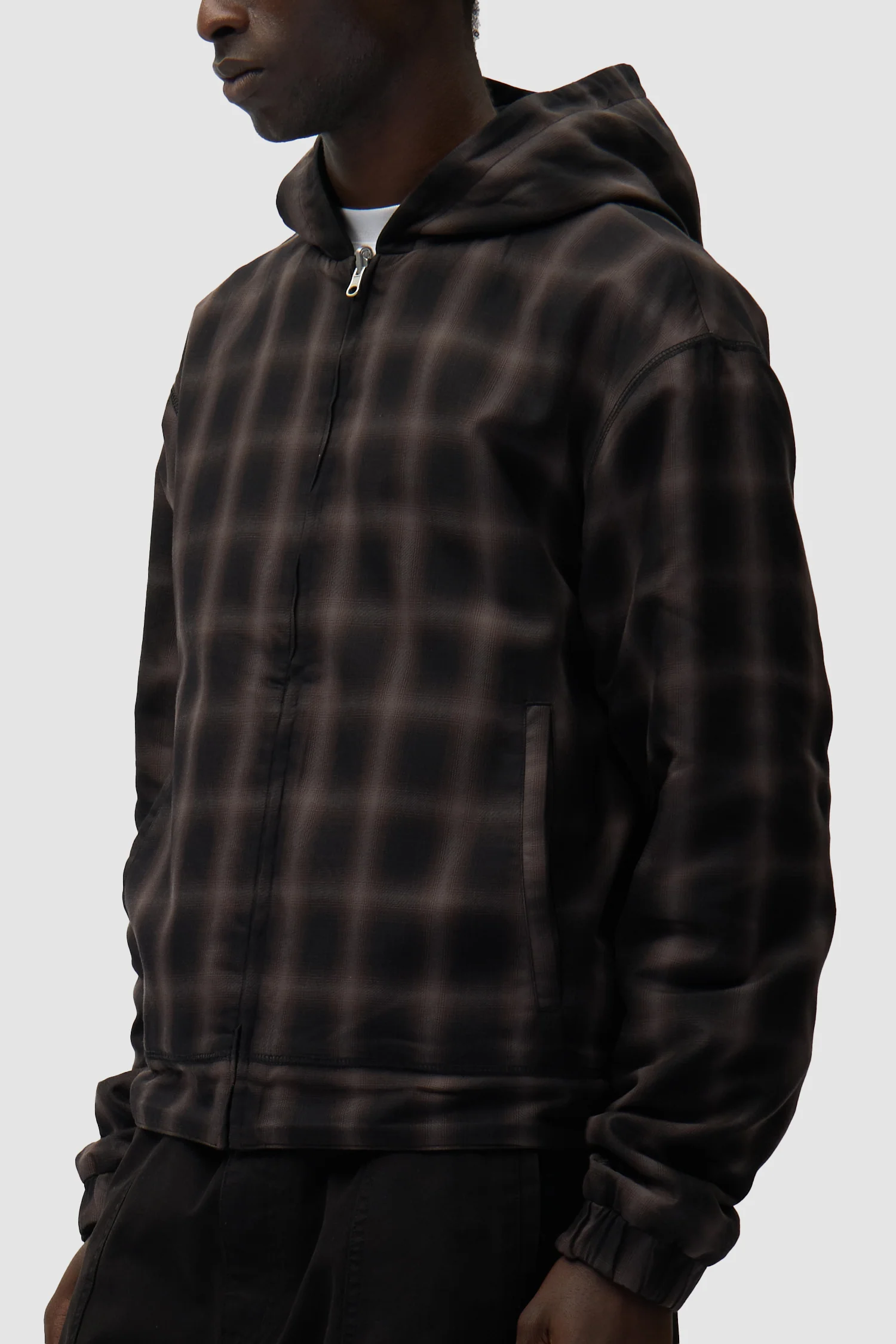 Reversible Fleece Jacket - Black - Image 13