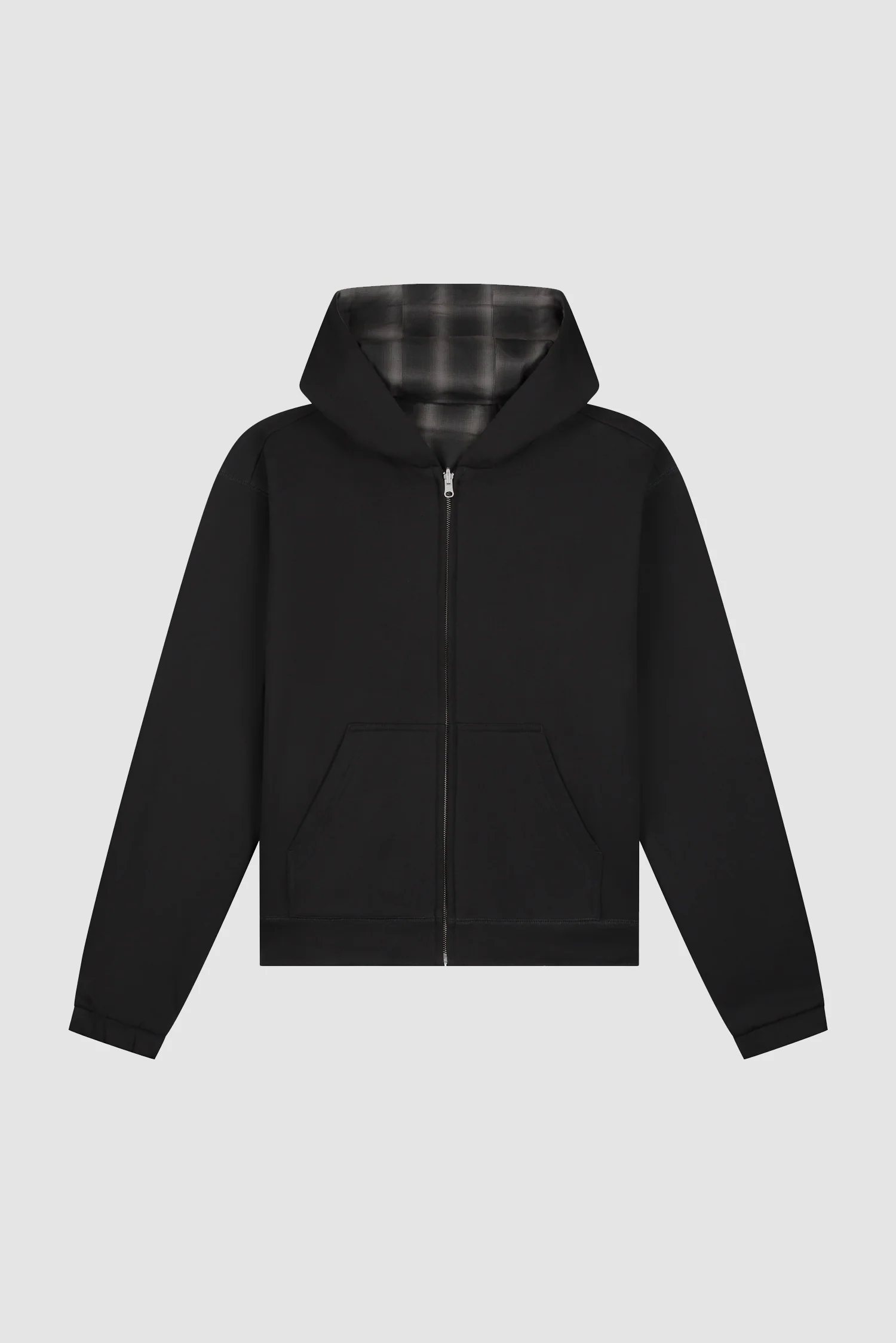 Reversible Fleece Jacket - Black - Image 14
