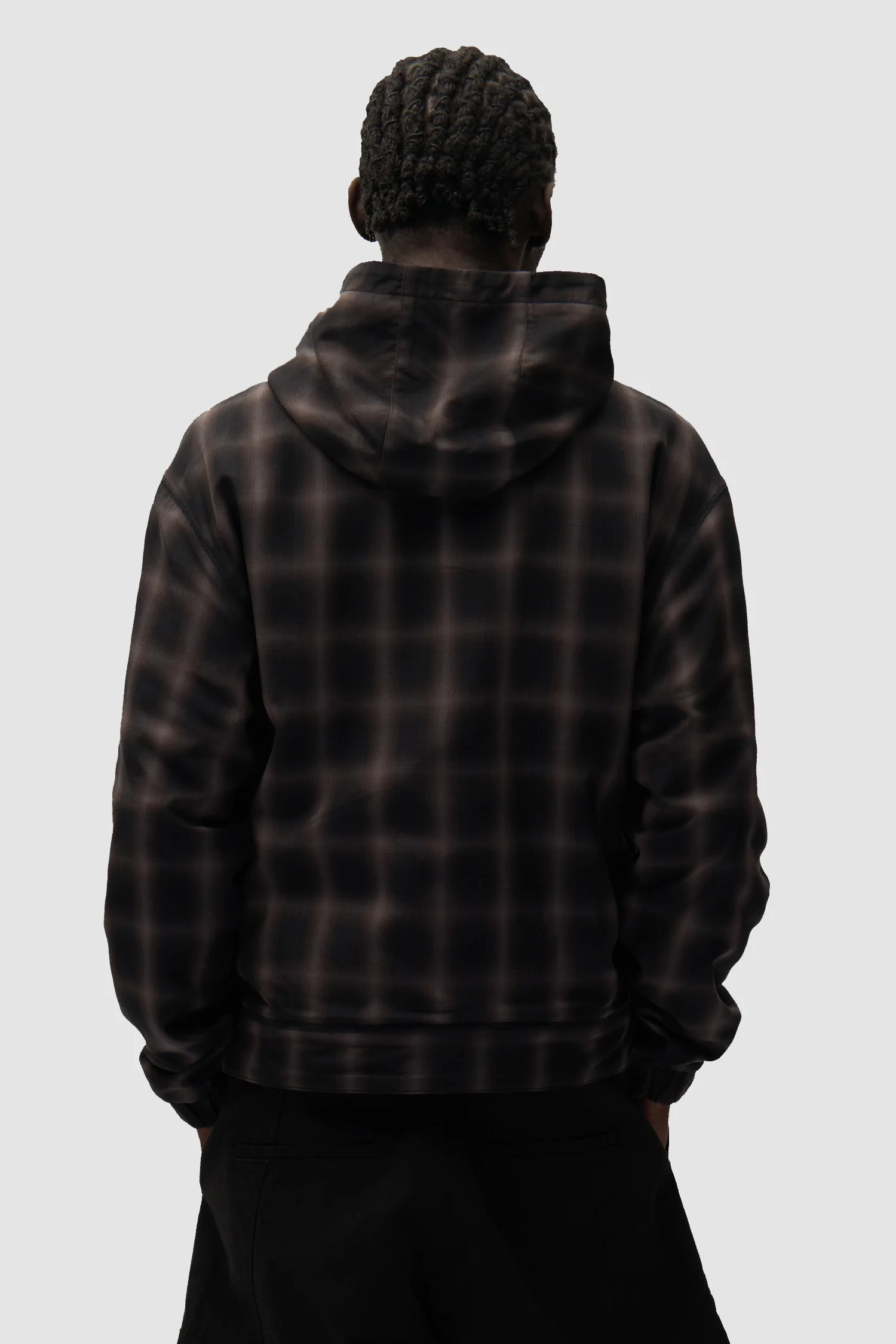 Reversible Fleece Jacket - Black - Image 5