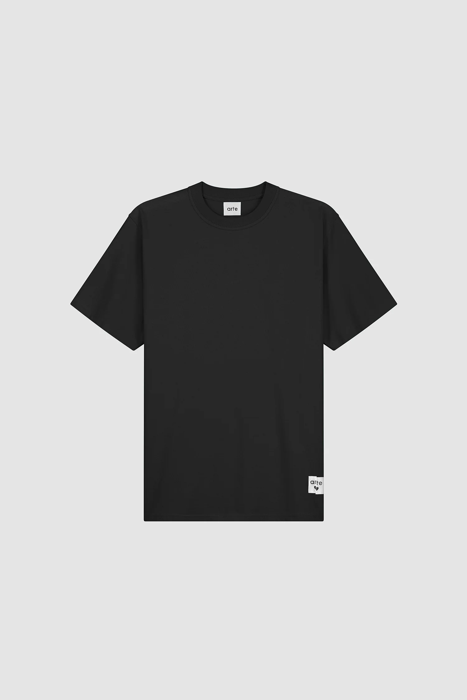Reversible label T-shirt - Black - Image 10