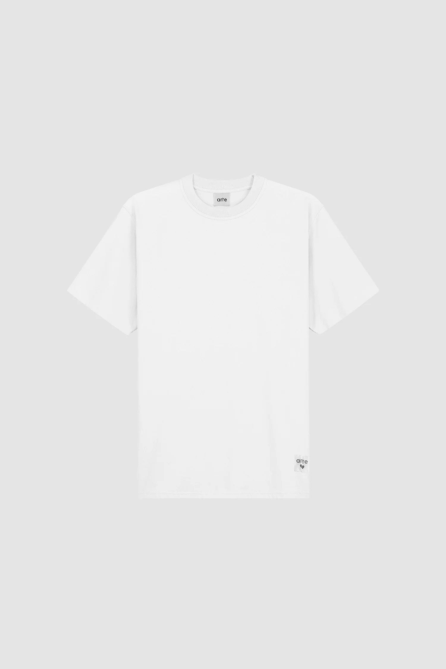 Reversible label T-shirt - White - Image 9