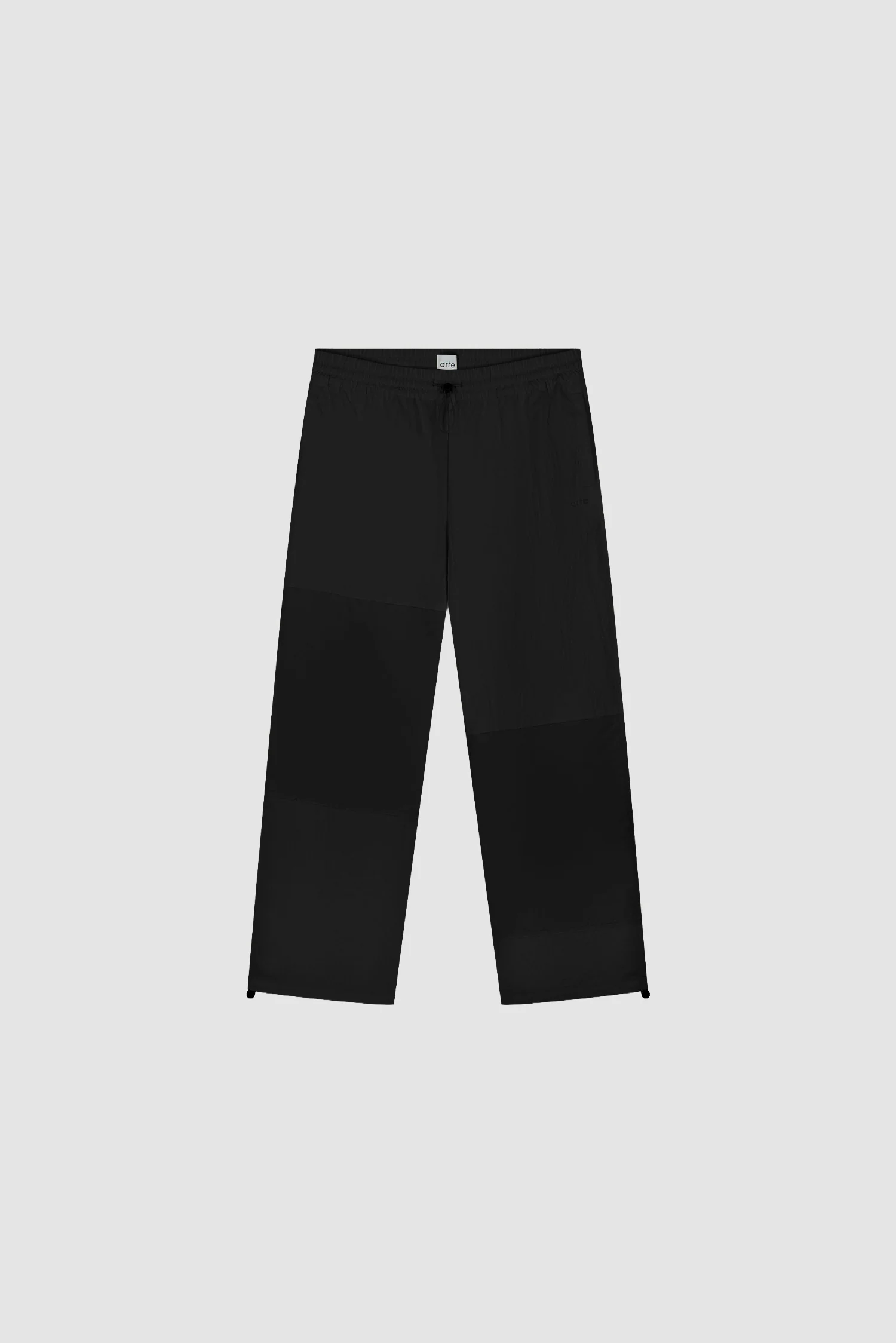 Squared Track Pants - Black - Image 9
