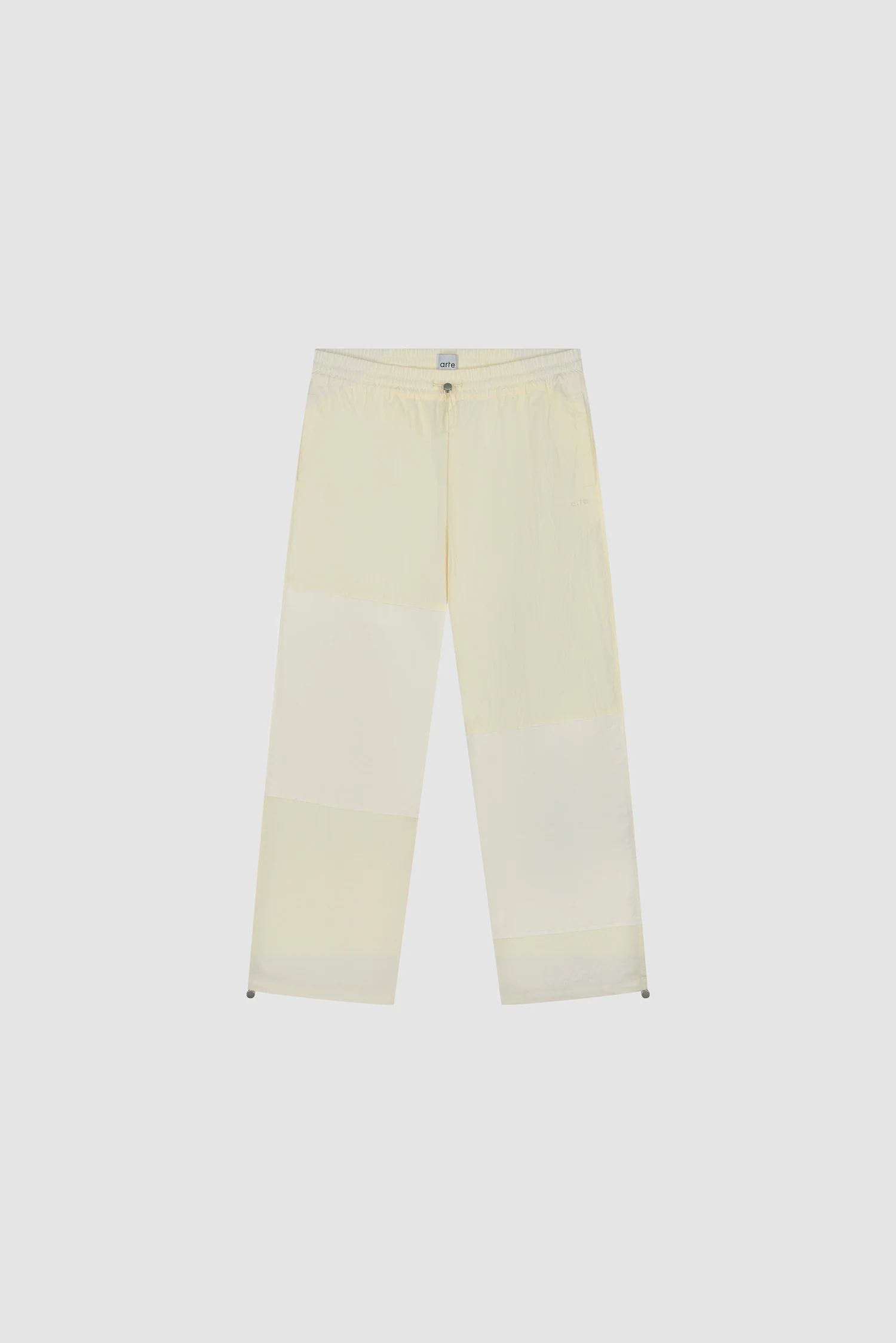 Squared Track Pants - Cream - Image 10